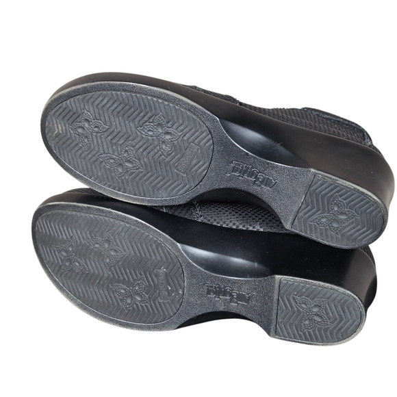 Alegria Ankle Boots US 8 EU 38 Elsa Leather Houndstooth Mini Cushioned Comfort - Picture 10 of 12